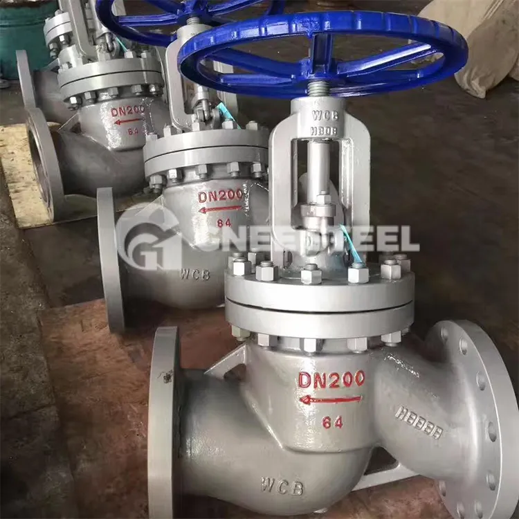 Cam khwb cia Steel Globe Valve