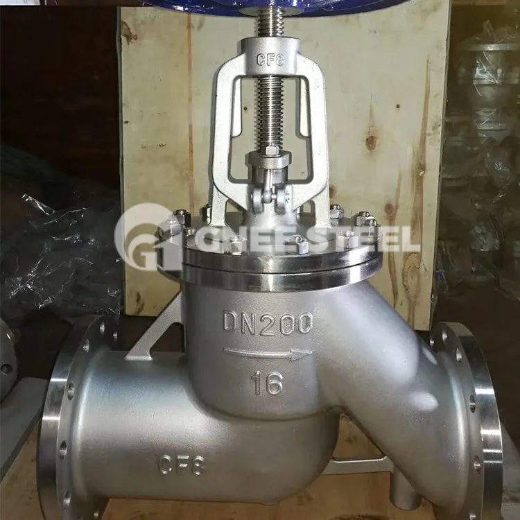 Stainless hlau Globe Valve