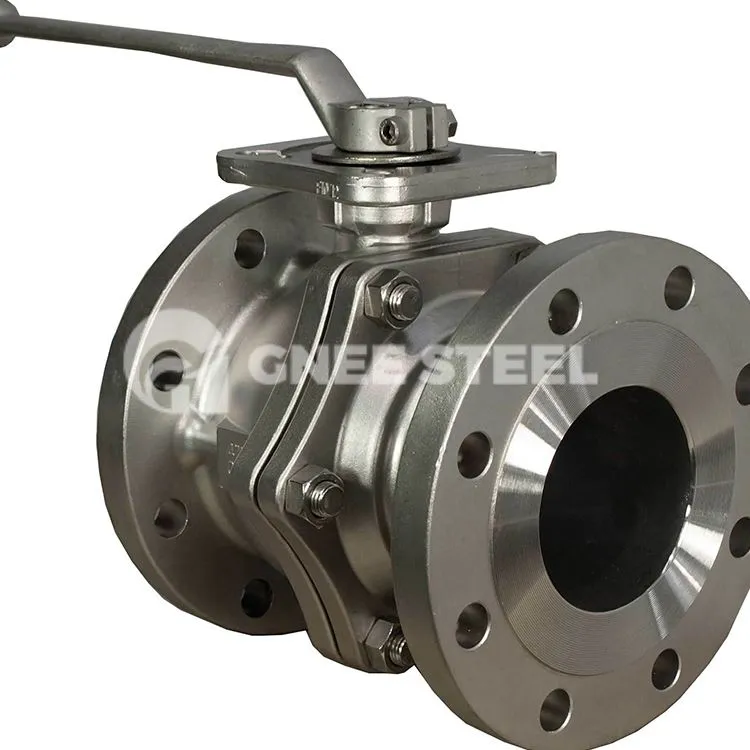 Carbon Steel Flanged Pob Valve