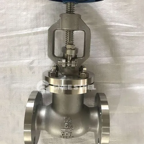 Din stainless hlau ntiaj teb valve