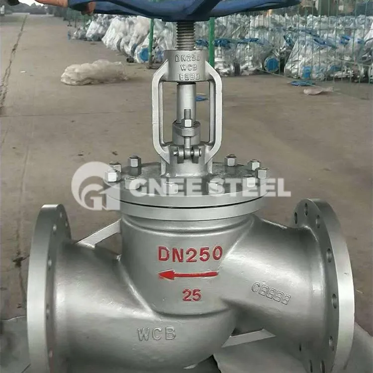 DIN Txheem Cug Steel Ntiaj Teb Valve