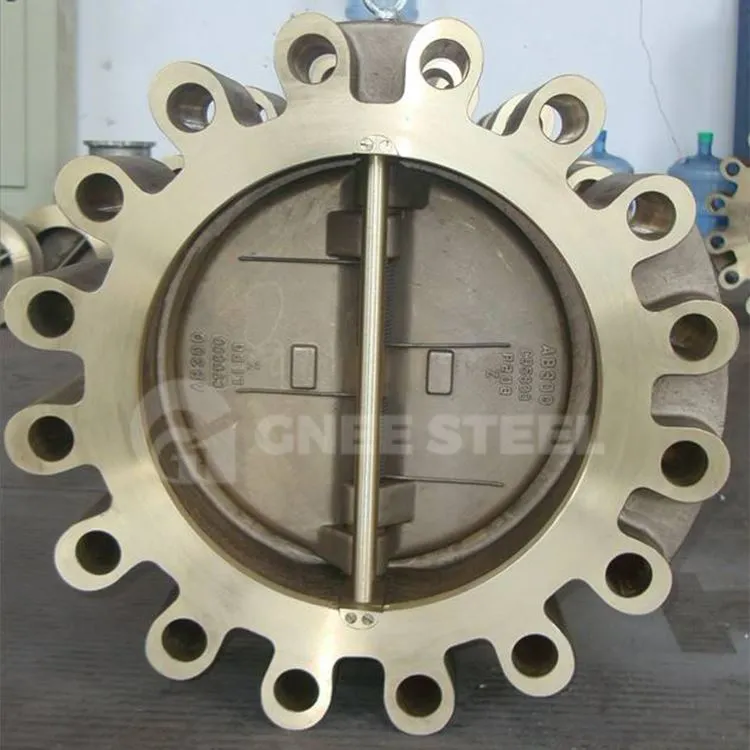 Muab ob npaug rau-disc Wafer Kos Valve