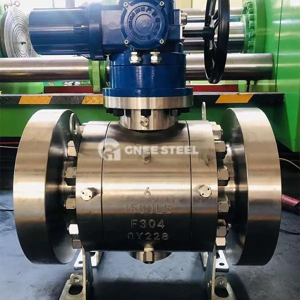 Kev Kub Siab Forged Pob Valve