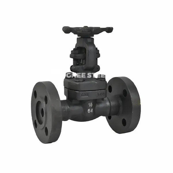 Kev Kub Siab Siab Forged Hlau Rooj Zaum Valve