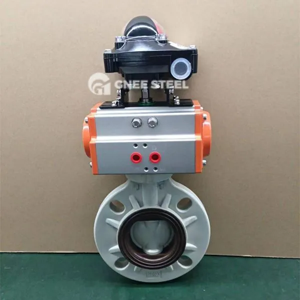 Pneumatic actuated npauj npaim li qub