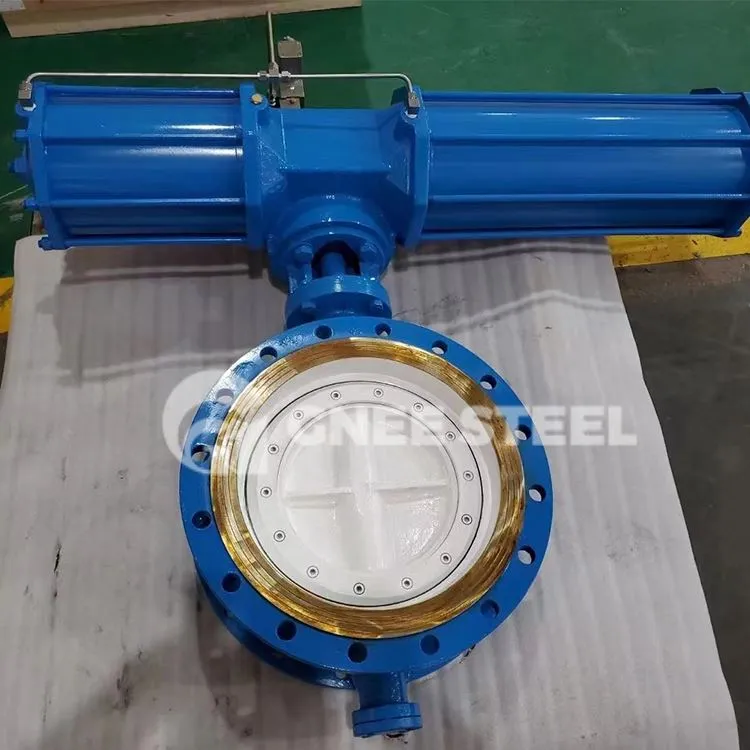 Pneumatic Flange Npauj Npaim Valve