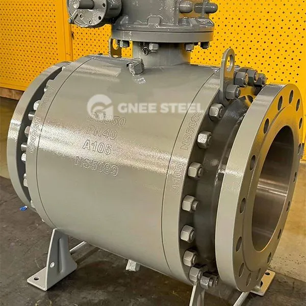 Cais Lub Cev Trunnion Mounted Pob Valve