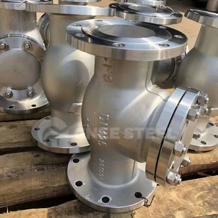 Stainless hlau Flanged Check Valve