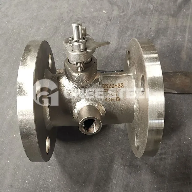 Stainless hlau Floating Pob Valve